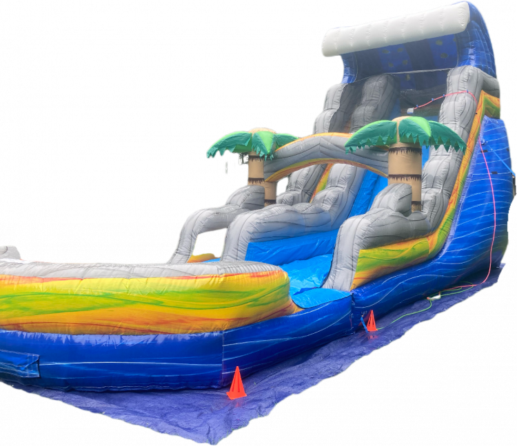18' Caribbean Waterslide